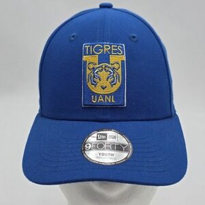 New Era 9Forty A-Frame Snapback Front Tag Club Tigres UANL Youth Size OS‎